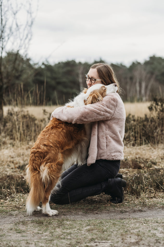 Vrouw met hond